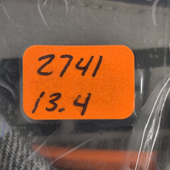 Duluth Trading 40 Grit Flannel Shirt Mens Large Tall Blue Gray Plaid Long Sleeve - Picture 12 of 12